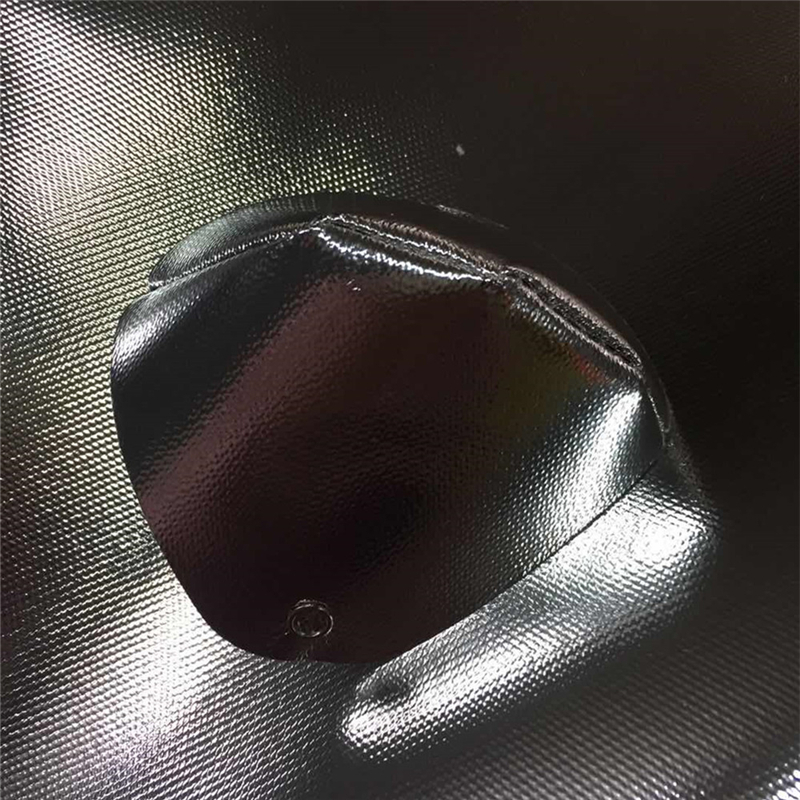 Silicone rubber Coated Aluminized Fiberglass Fabric