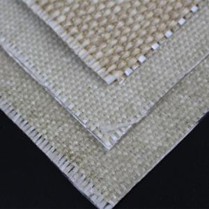 sklolaminátové textílie potiahnuté vermikulitovým pancierom
