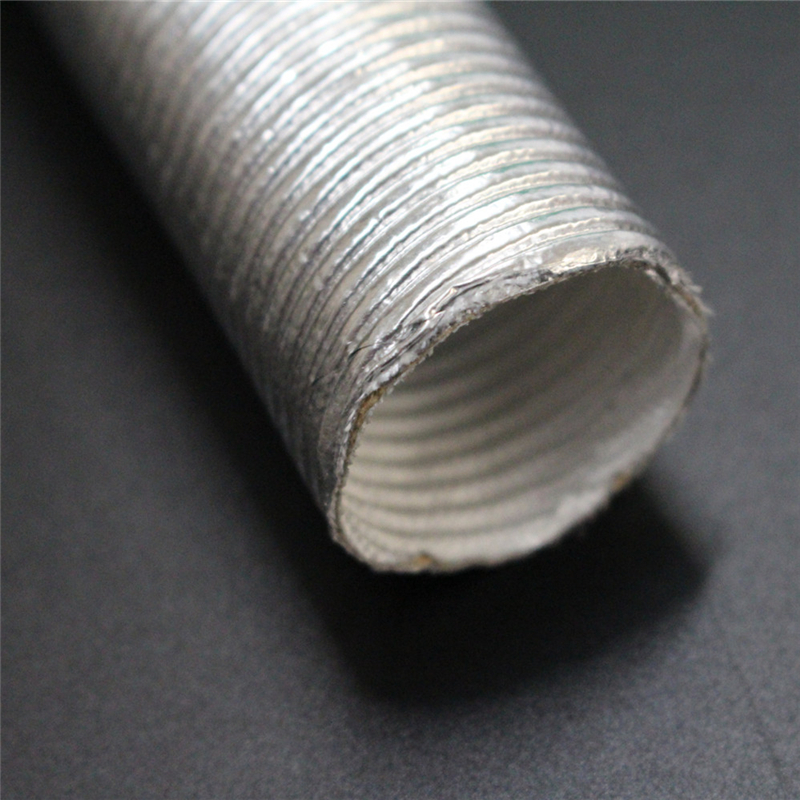 flexibilná hliníková vlnitá rúrka s vlastnou dĺžkou je k dispozícii
